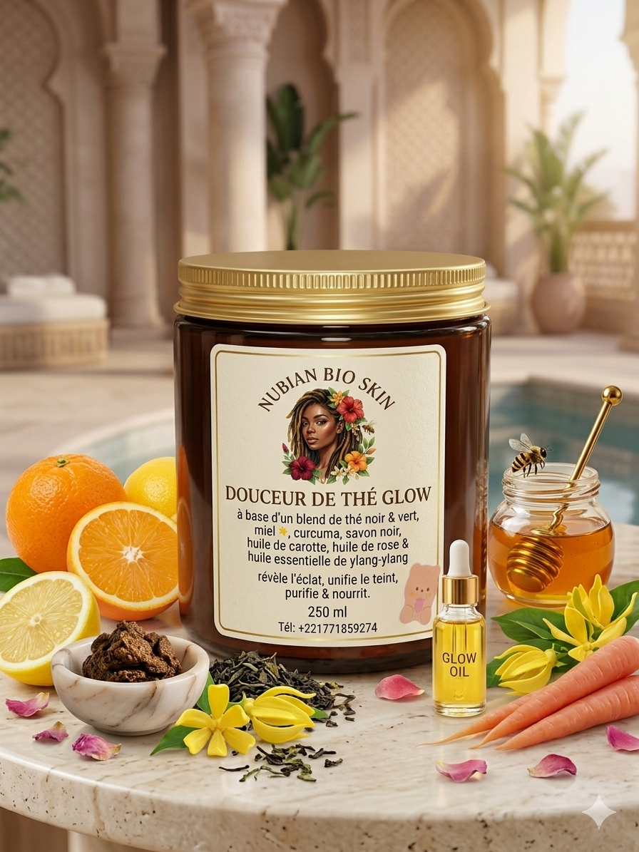 ​🍵✨ Douceur de Thé Glow : L’Élixir de Pureté et d'Éclat ✨ 🍵 - Image 1