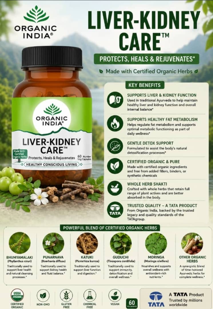 Liver kidney detox organic india