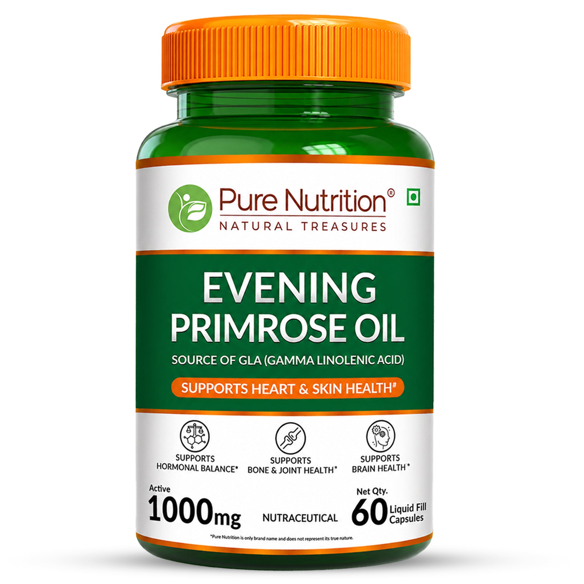 Evening Primrose Oil GLA (Gamma Linolenic Acid) | Hormonal & Skin Support