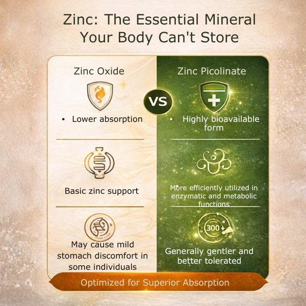 Zinc Picolinate 13.2mg High Absorption | Immunity & Skin Support 2