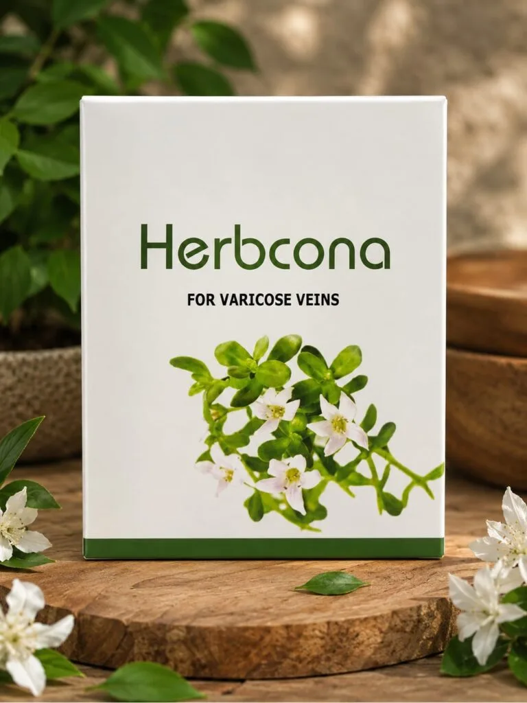 1 BOX HERBCONA ( FOR VARICOSE VEINS)