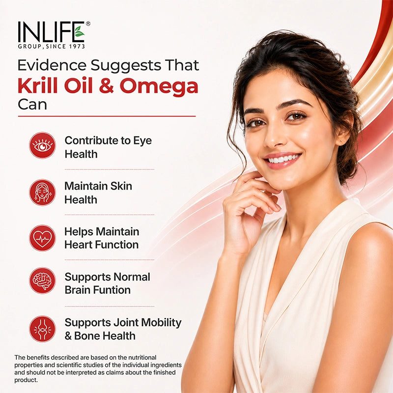 Inlife Superba® Krill Oil (1000 mg), Liquid-Filled Capsules 2