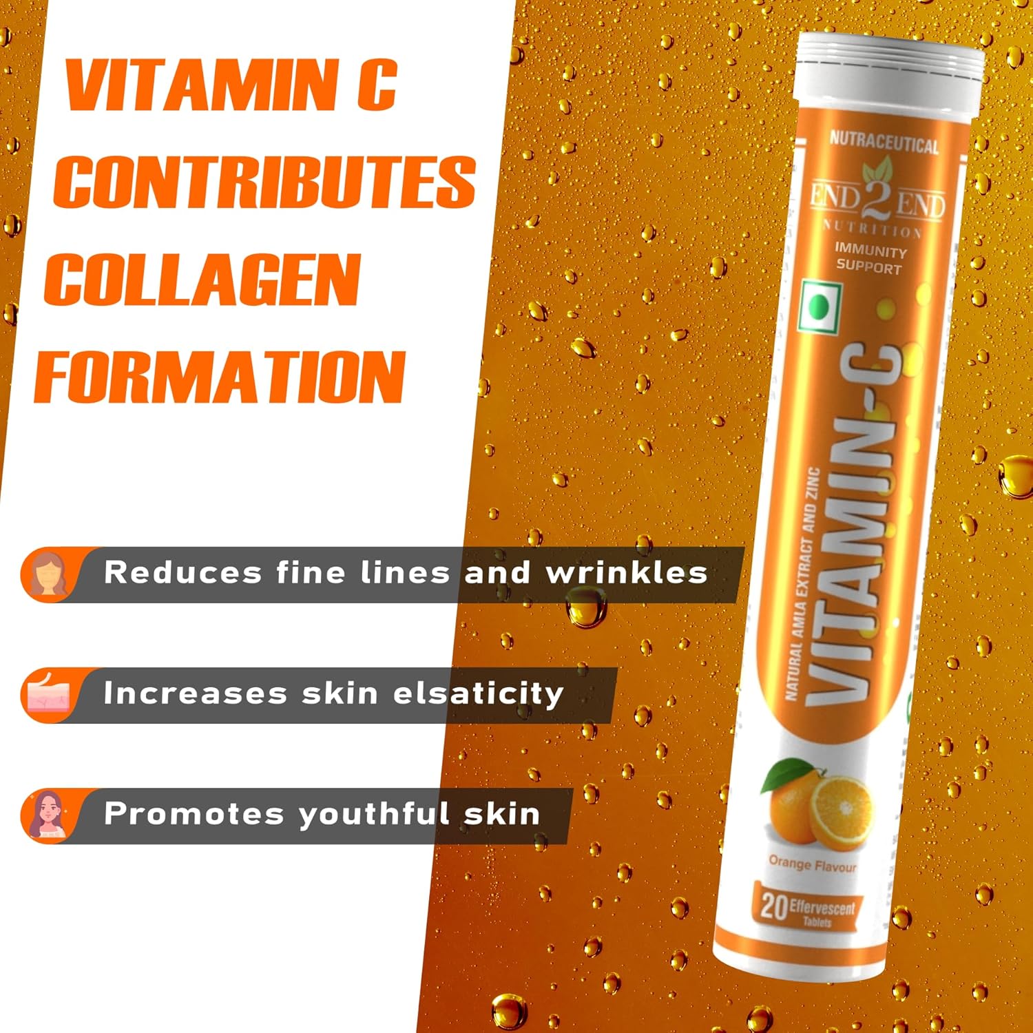 Vitamin C with Natural Amla Extracts for extra Glowing Skin & Stronger Immunity 4