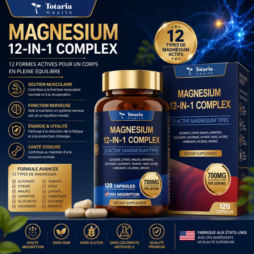 MAGNESIUM 12-IN-1 COMPLEX / TOTARIA HEALTH