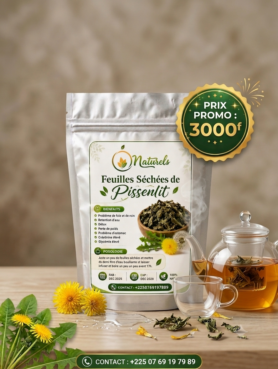 Feuilles séchées de Pissenlit 