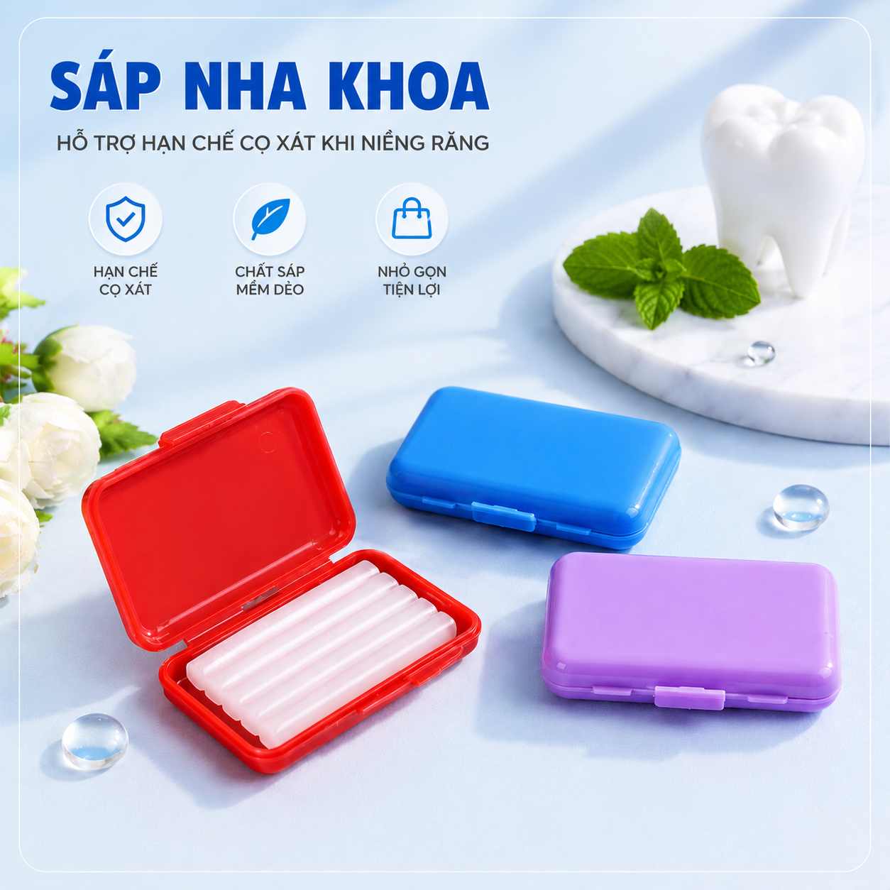GIÁ SỈ - Sáp chỉnh nha (100 Hộp nhỏ) 2