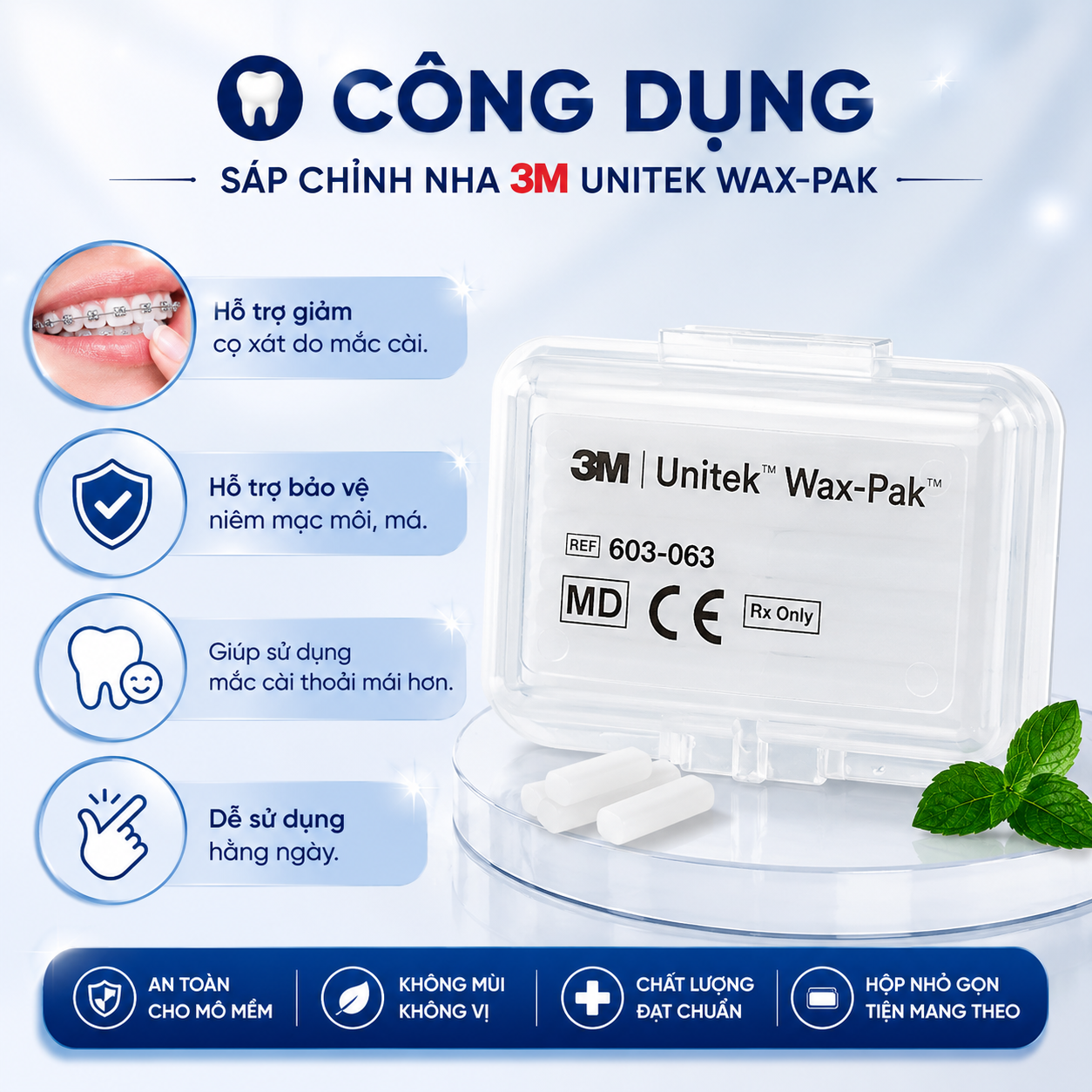 Sáp 3M (100 Hộp nhỏ) 2