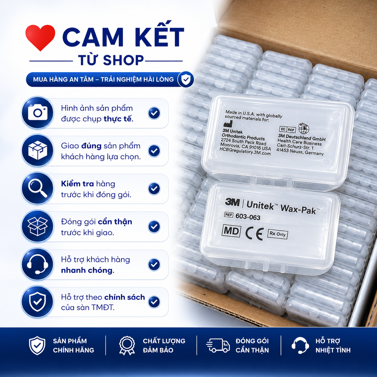 Sáp 3M (100 Hộp nhỏ) 4