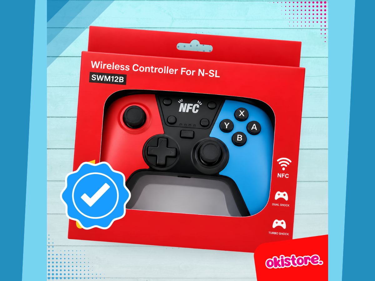 Mando Bluetooth para Nintendo Switch con NFC 🔥