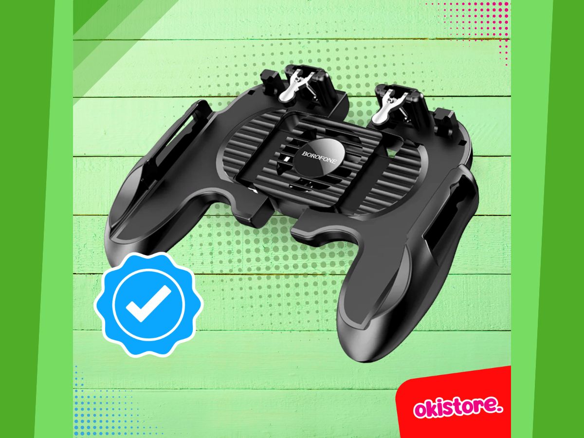 Mando Gatillero con Ventilador Borofone 🔥