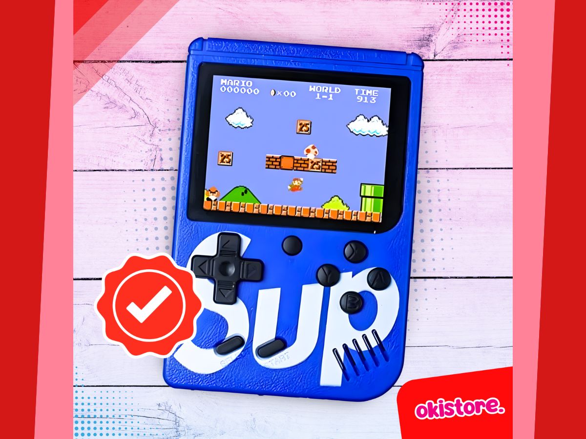 Consola Portátil SUP Retro con 400 Juegos 🔥
