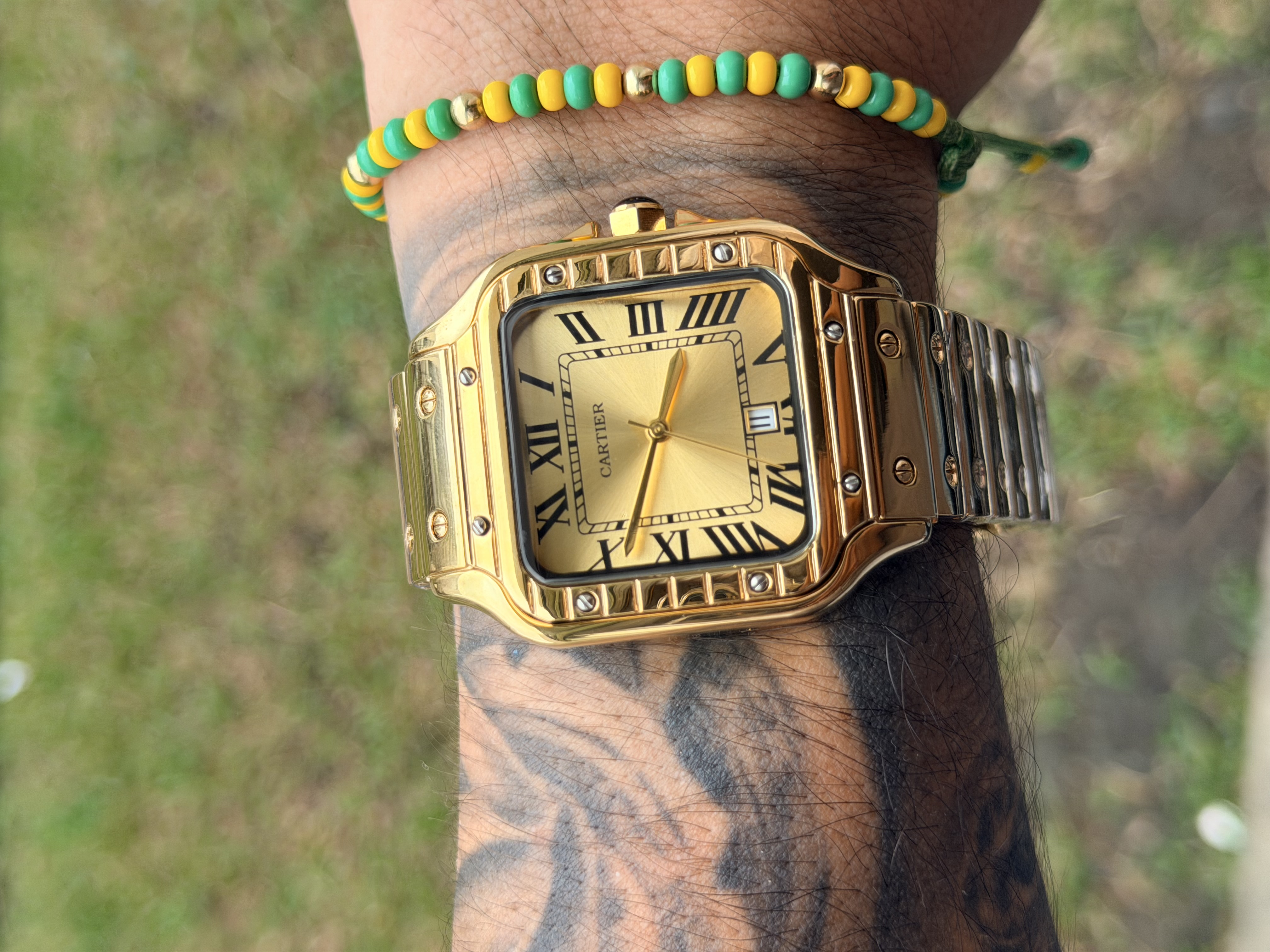 Cartier Santos Metálico