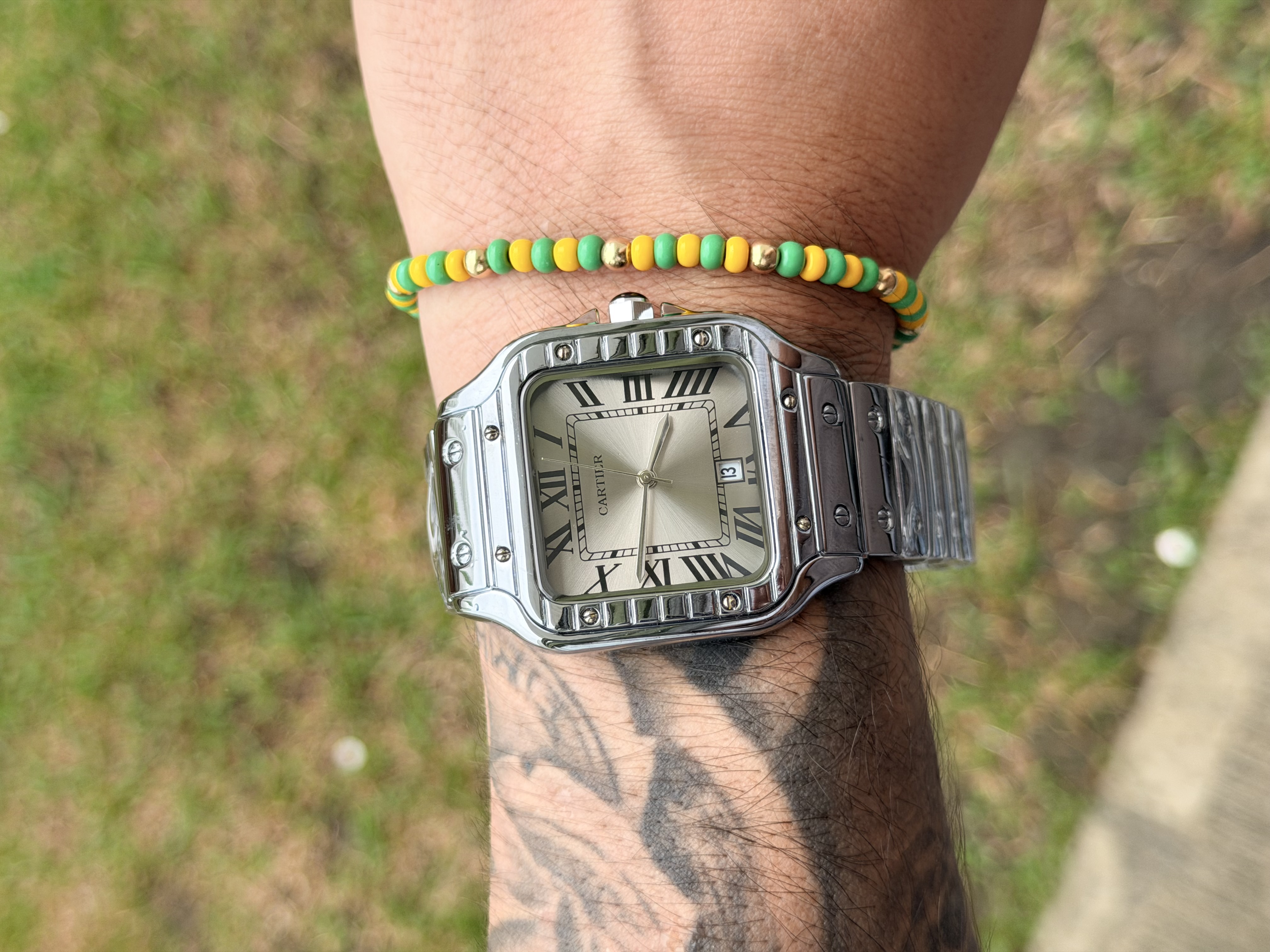 Cartier Santos Metálico