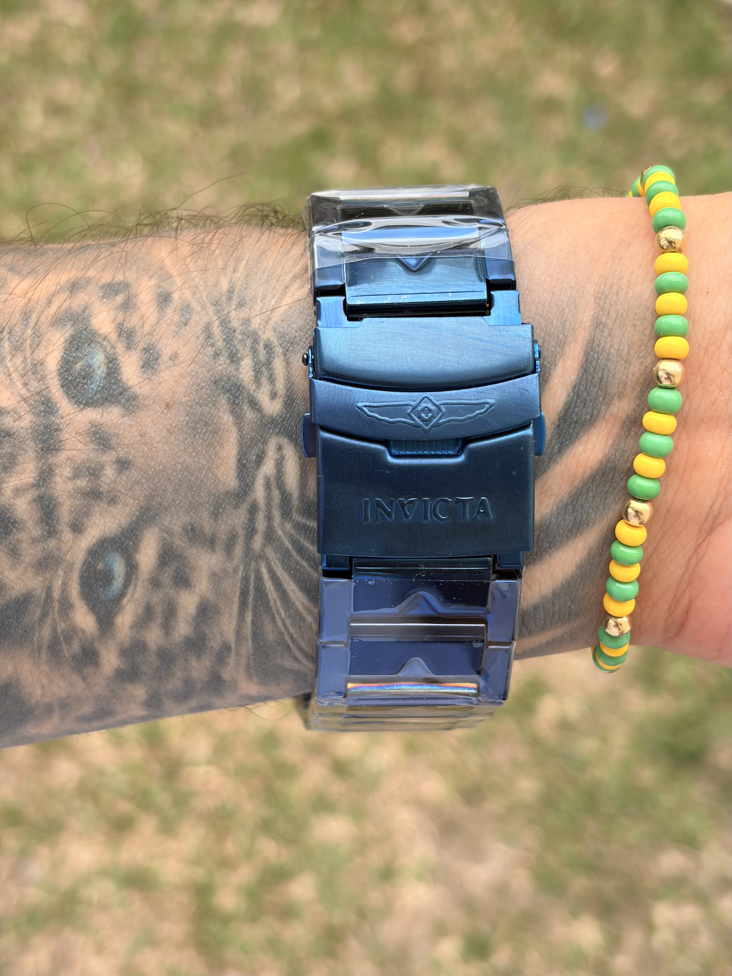 Invicta Estrella Blanck Panther Azul Plateado 2