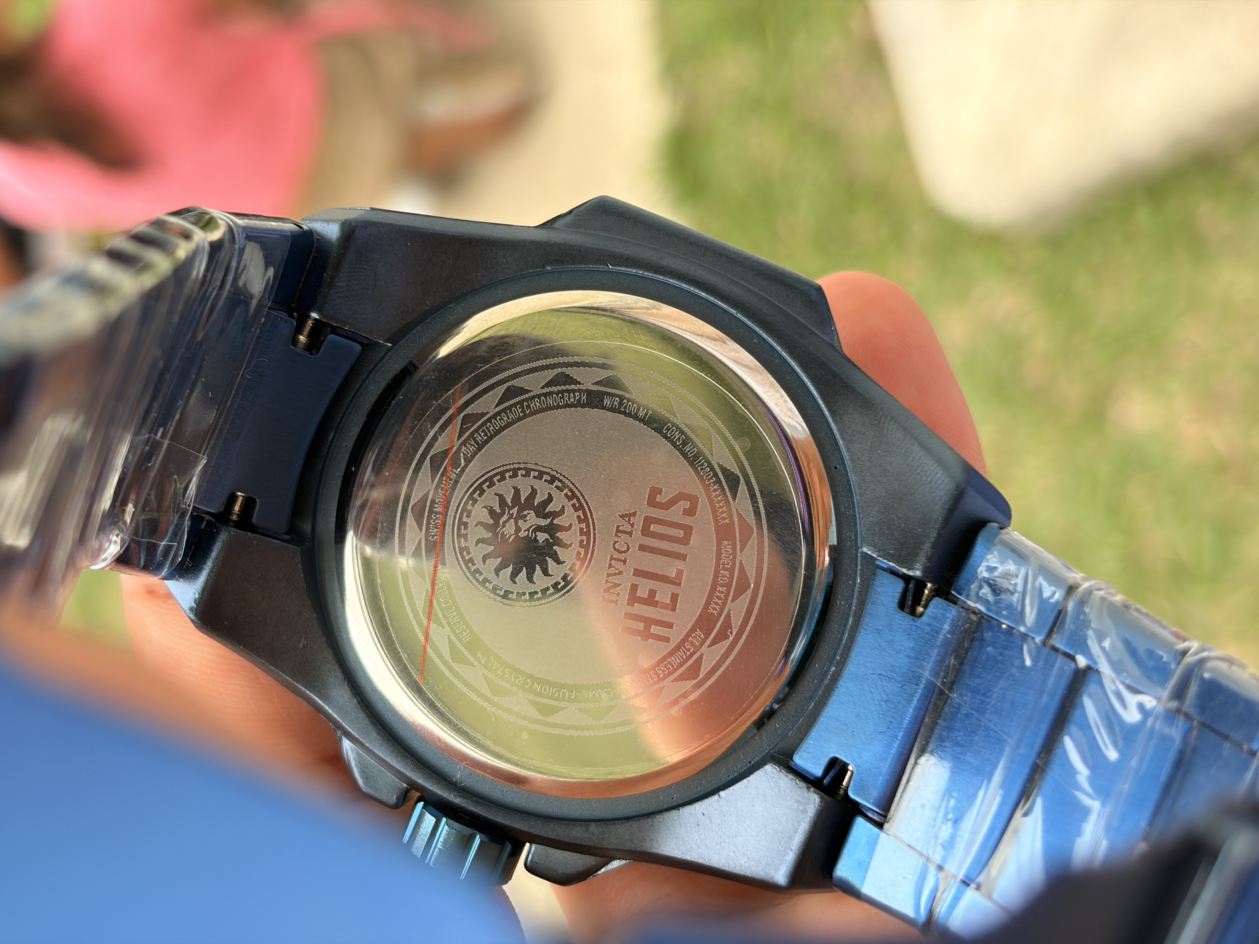 Invicta Estrella Blanck Panther Azul Plateado 3