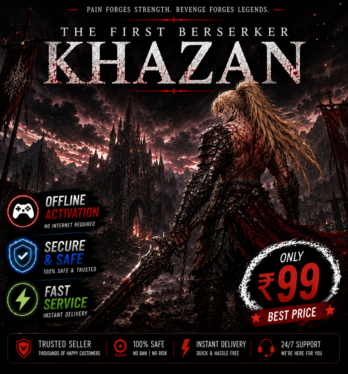 THE FIRST BERSERKER KHAZAN 