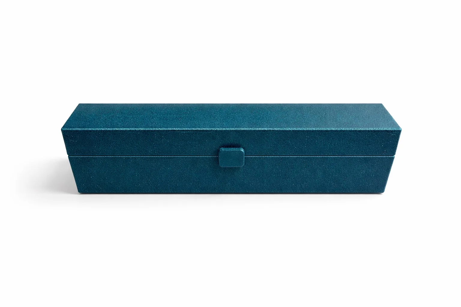 Teal Sparkly Traveler Case 2
