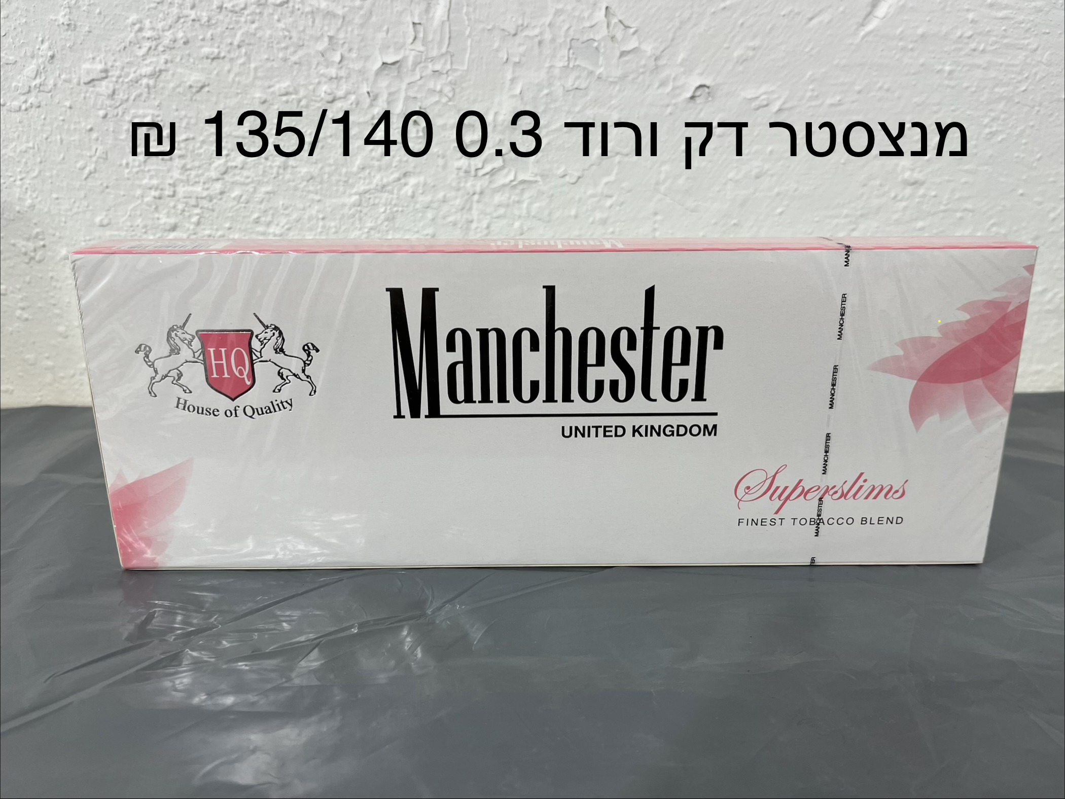 מנצסטר דק ורוד  0.3 140 ₪