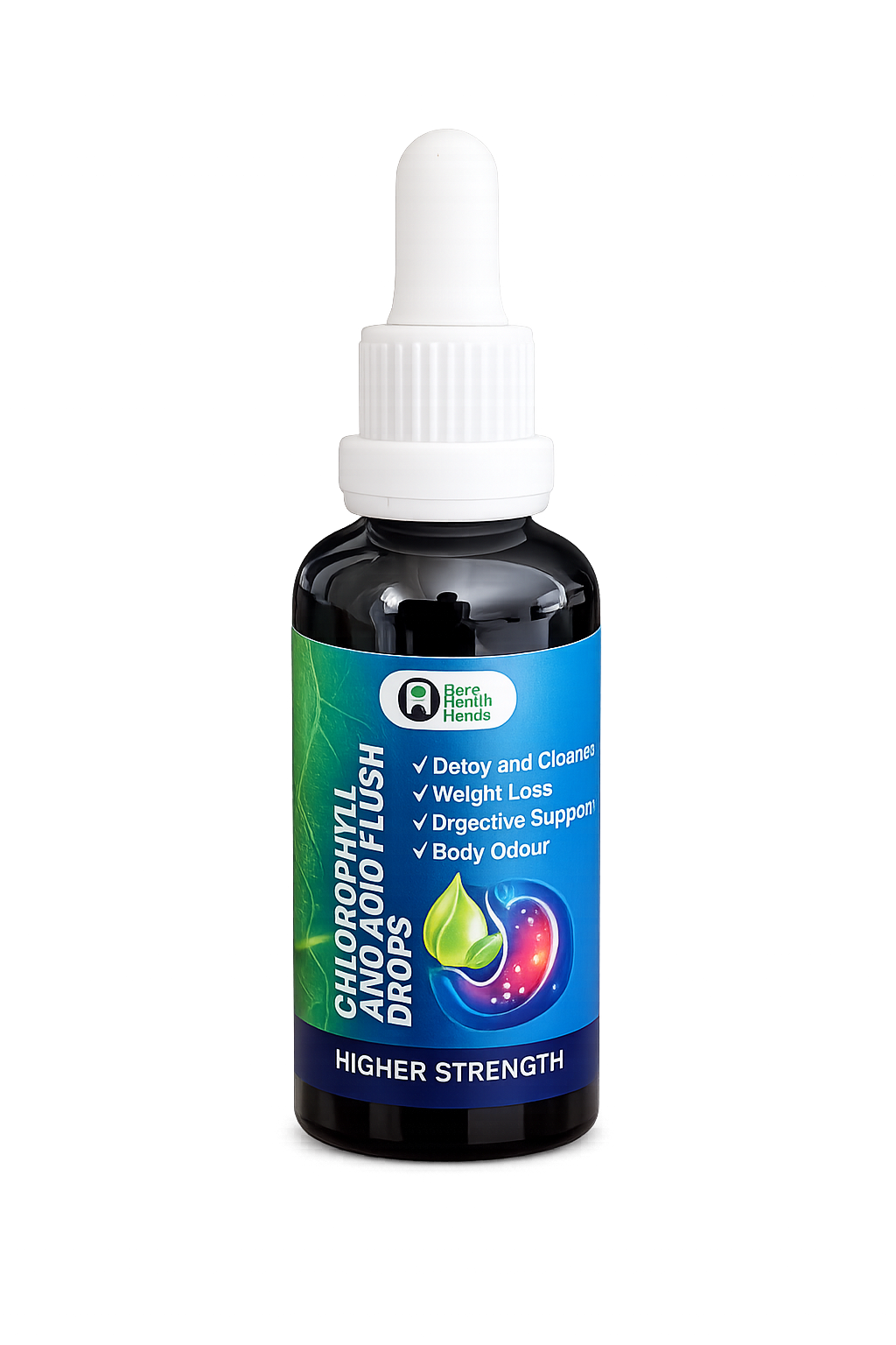 CHLOROPHYLL AND ACID FLUSH DROPS (50ML)