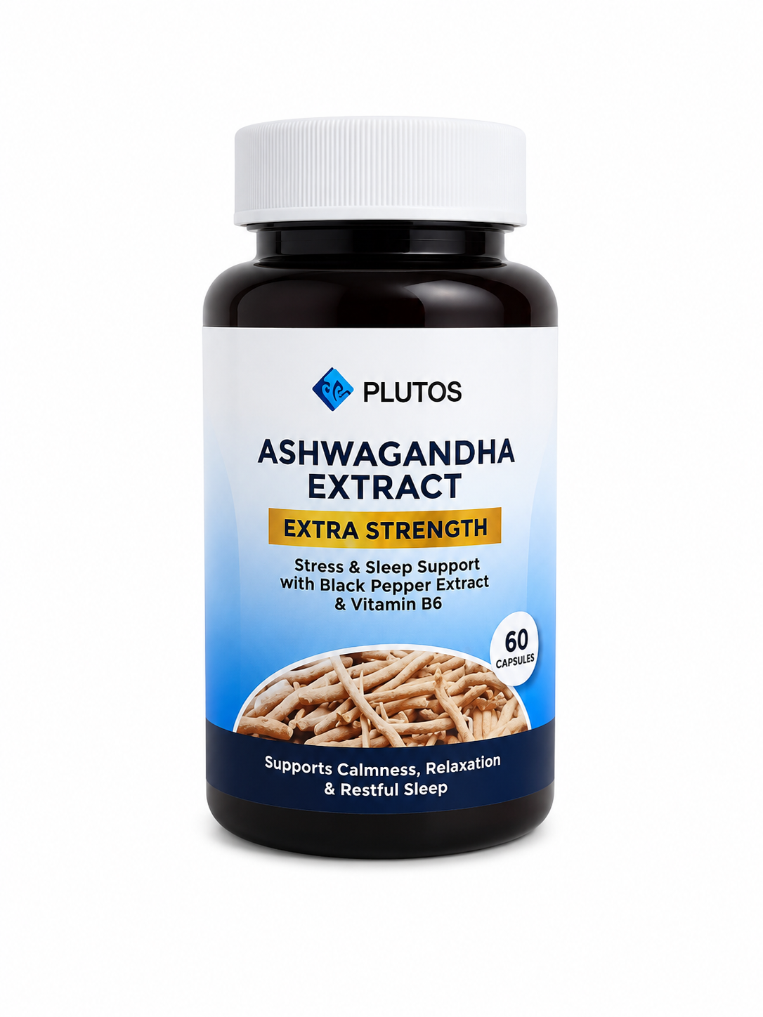 ASHWAGANDHA EXTRACT (EXTRA STRENGTH) 60 CAPSULES 