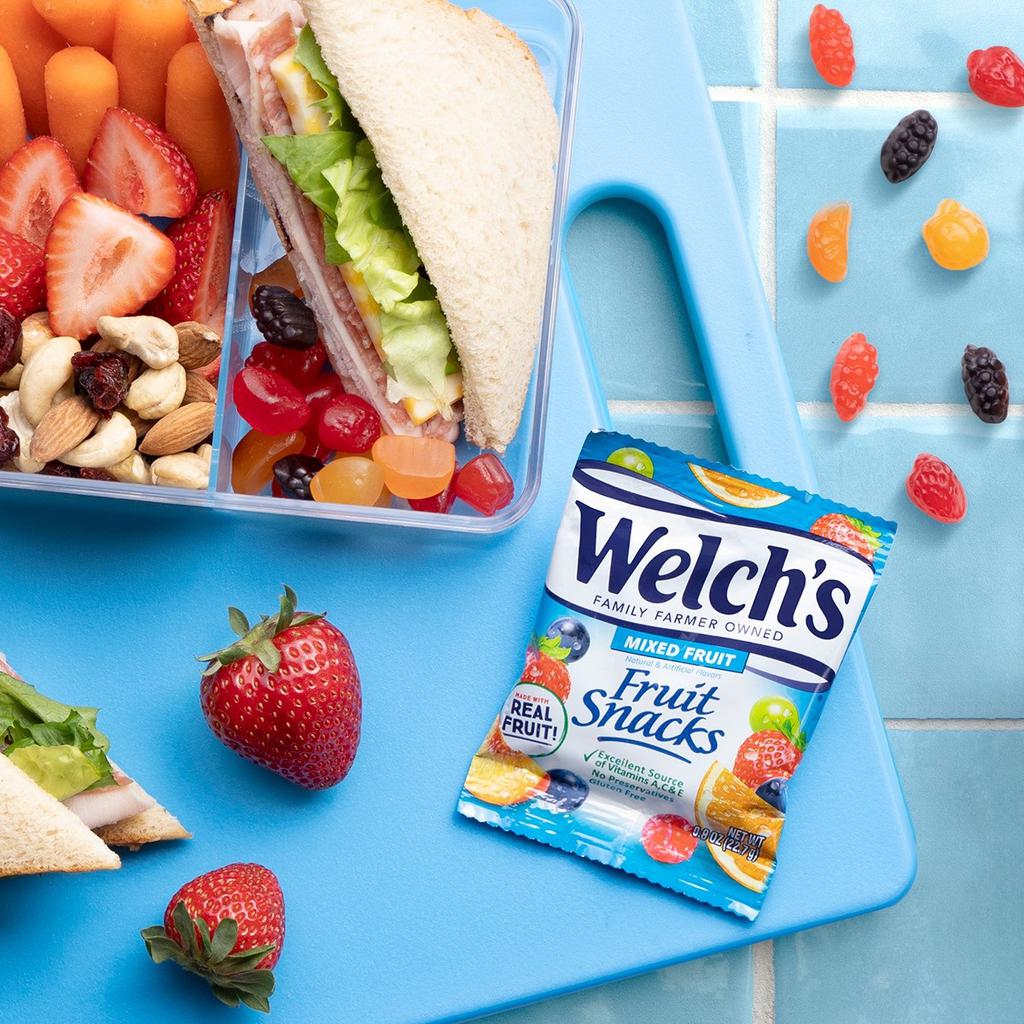 Welch's Dulces Snacks de Frutas Mixtas 66 Unidades / 22.7 g Welch's 3