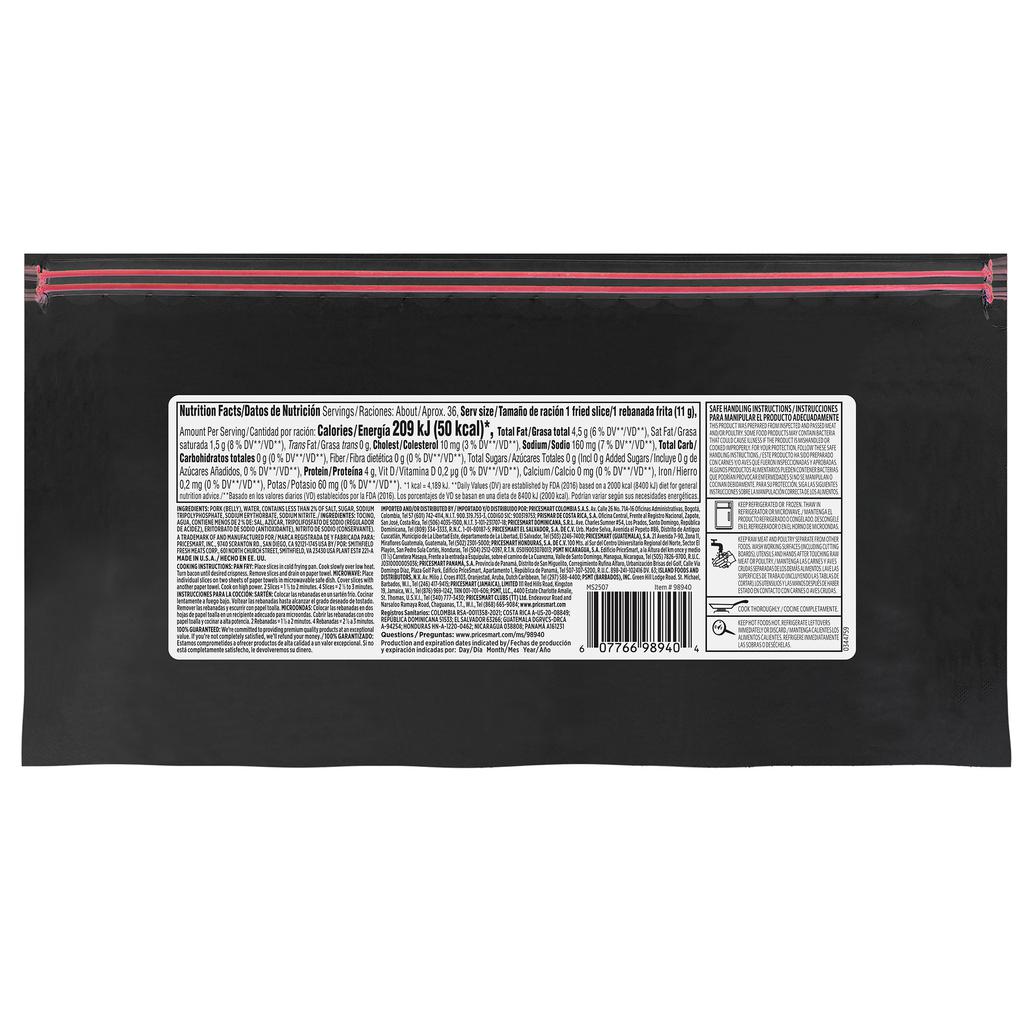 Member's Selection Tocino de Cerdo Ahumado 2 Unidades / 680 g / 24 oz 3
