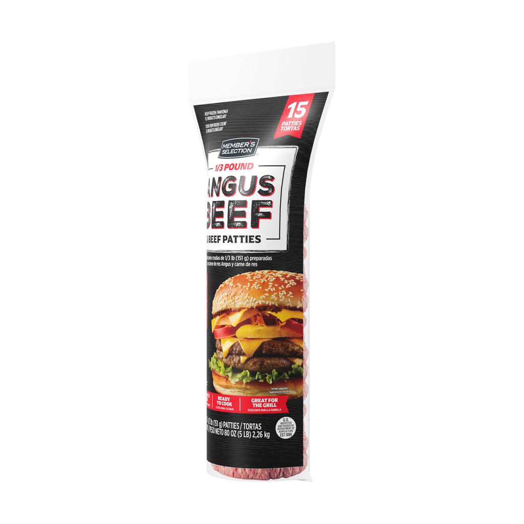 Member’s Selection Hamburguesas de Carne Angus 15 Unidades / 151 g / 5.3 oz 2