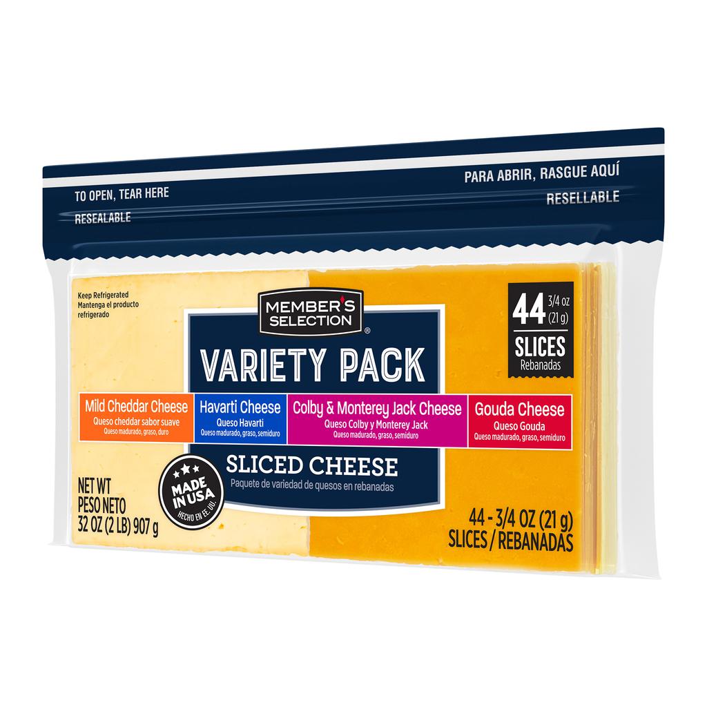 Member's Selection Paquete de Quesos Variados Tajado 907 g / 32 oz 2