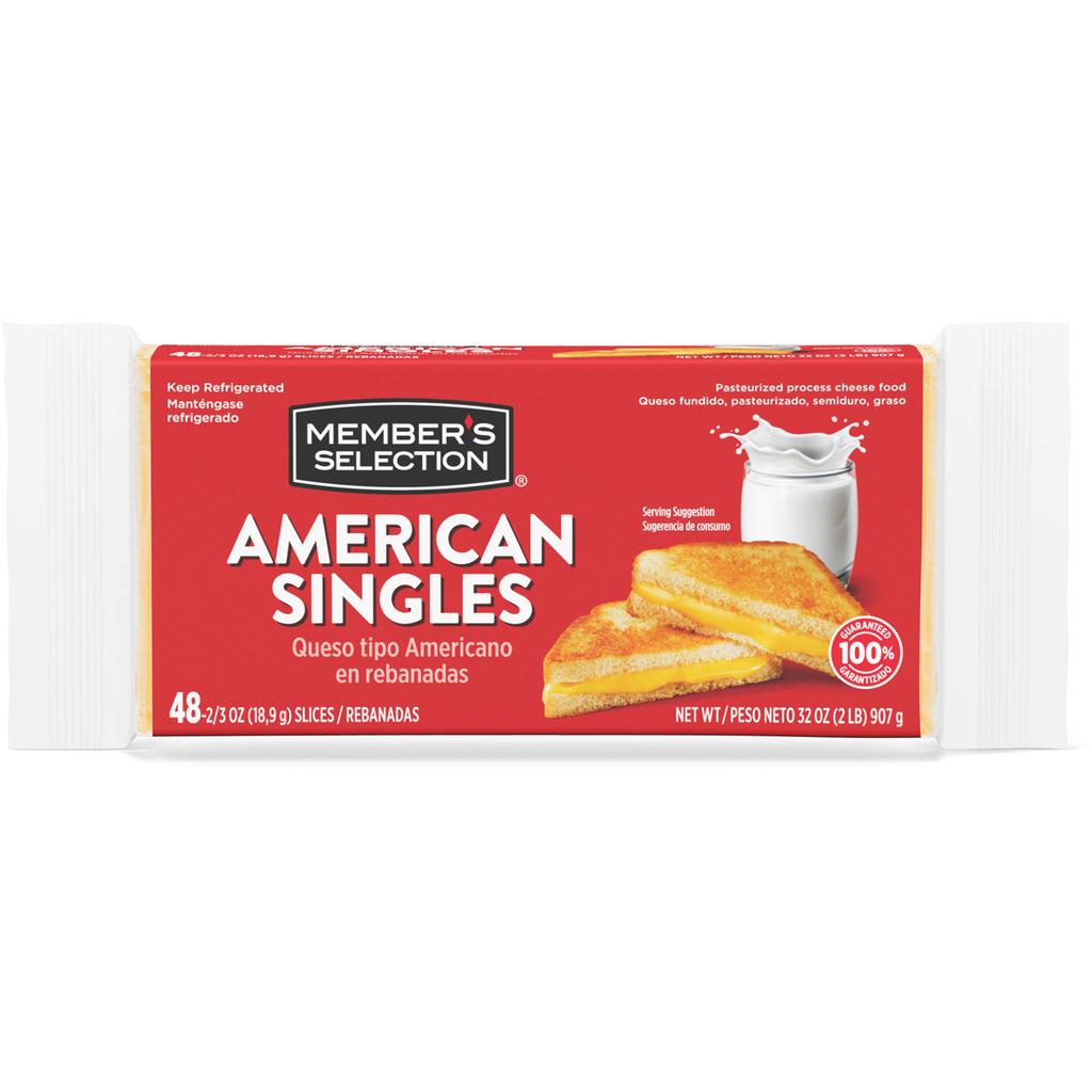 Member's Selection Lonchas de Queso Americano 907 g / 2 lb