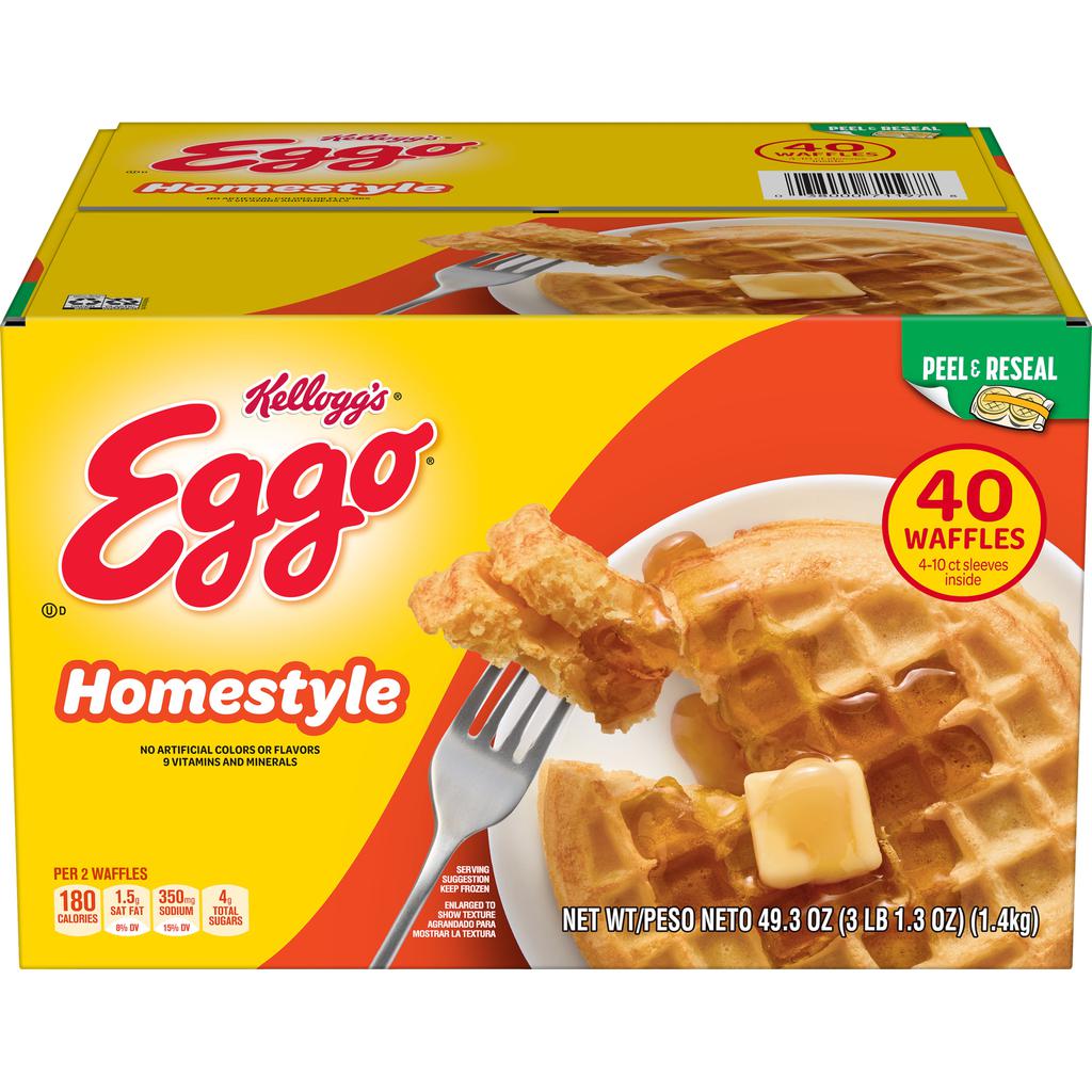 Eggo Waffles 40 Unidades / 35 g / 1.2 oz