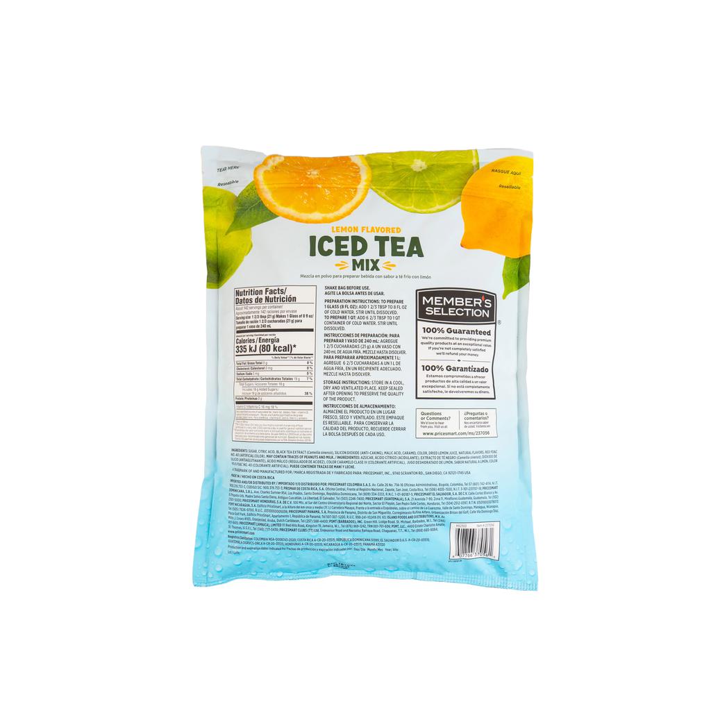 Member's Selection Mezcla en Polvo Sabor a Té Frío con Limón 3 kg / 6.6 lb 3