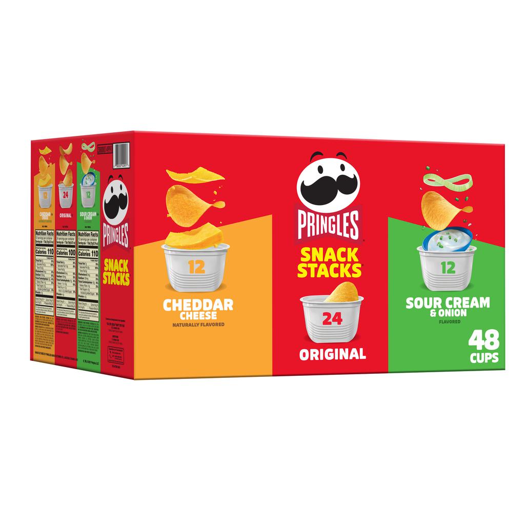 Pringles Snacks Chips de Papa Sabores Surtidos 48 Unidades /960 g / 33.8 oz 2
