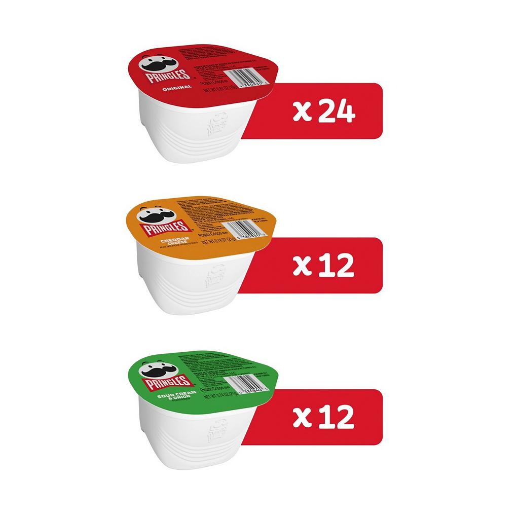 Pringles Snacks Chips de Papa Sabores Surtidos 48 Unidades /960 g / 33.8 oz 3