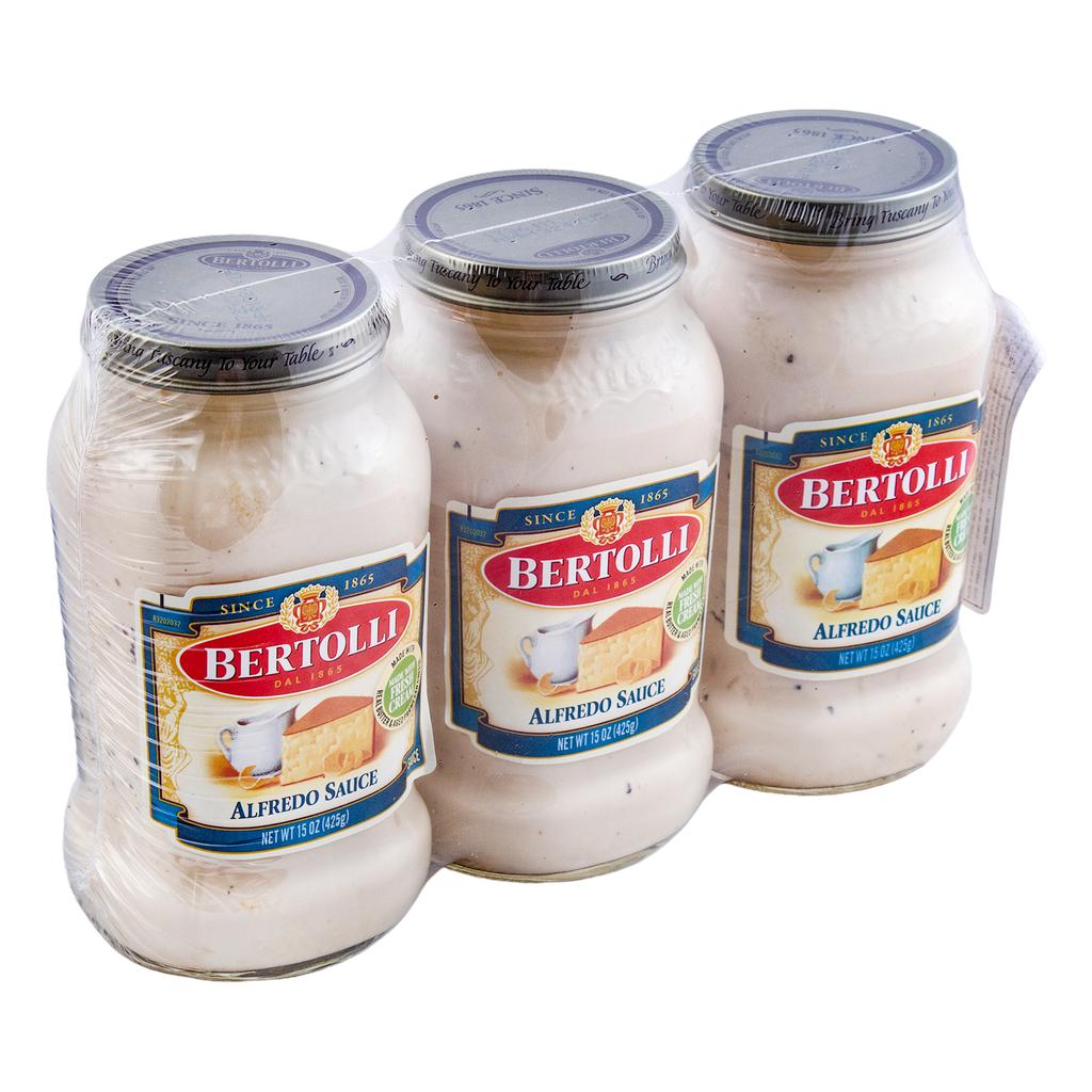 Bertolli Salsa Alfredo 3 Unidades / 425 g / 15 oz 3