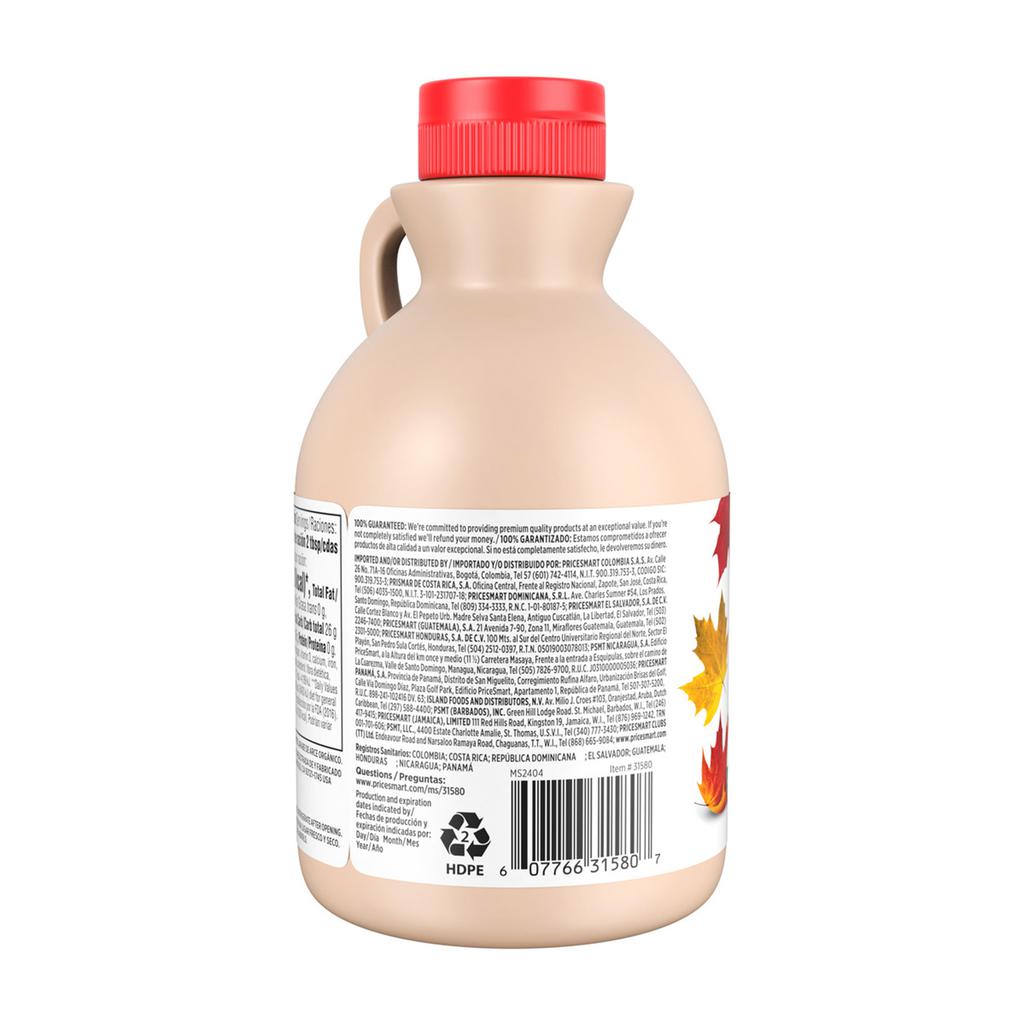 Member's Selection Syrup Jarabe de Arce Orgánico 500 mL / 16.9 oz 2