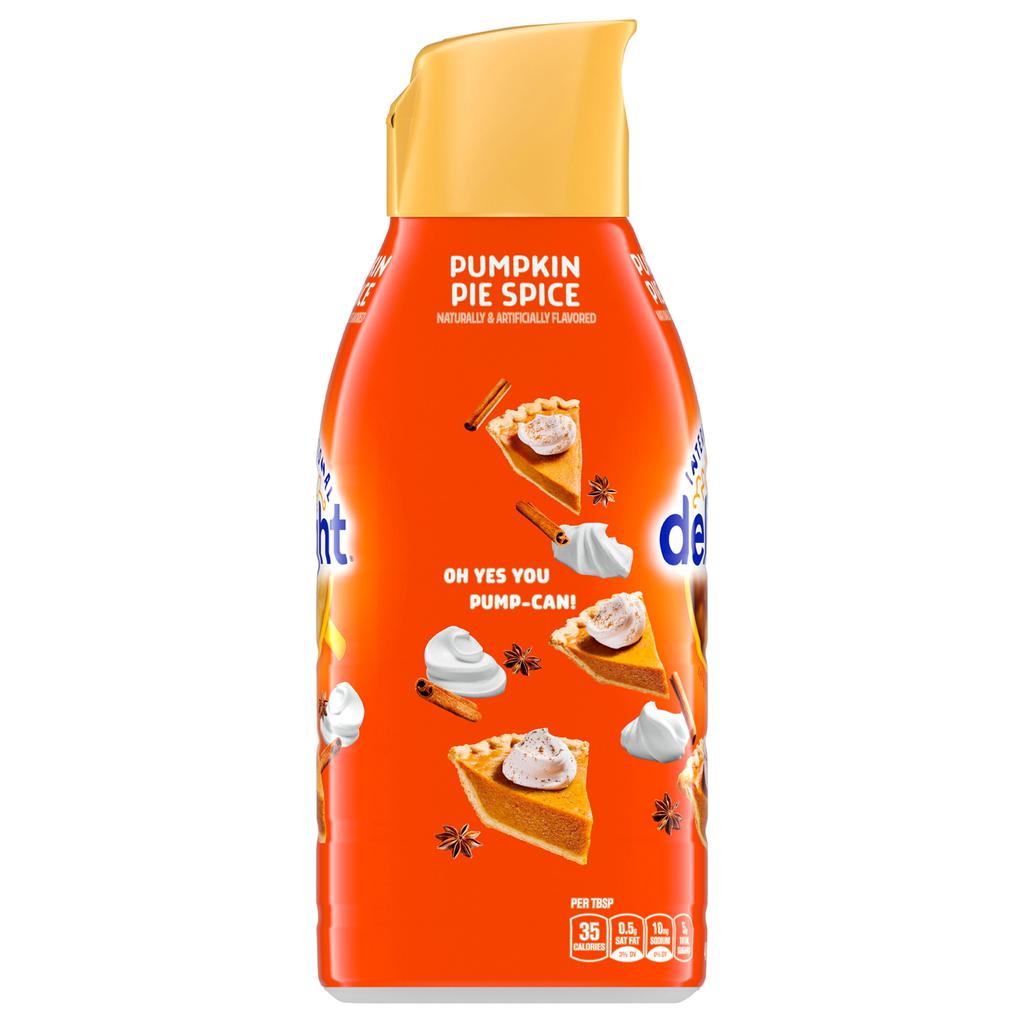 International Delight Crema de Café con Sabor a Especias de Pastel de Calabaza 1.4 L / 48 oz 3