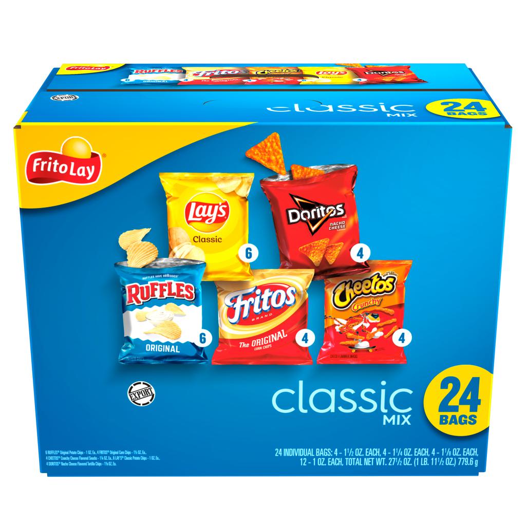 Frito Lay Paquete Surtido 24 Unidades