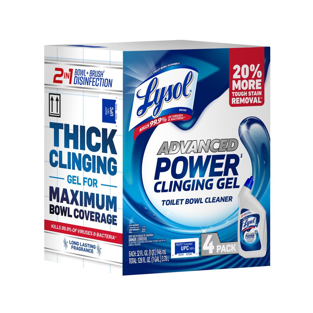 Lysol Desinfectante para Inodoros 4 Unidades / 946 mL / 32 oz