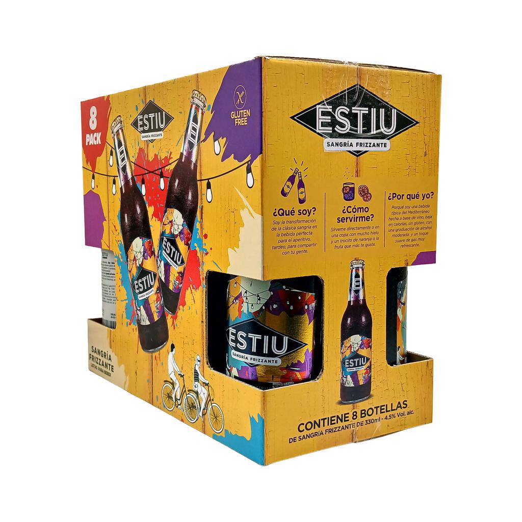 Estiu Sangría Frizzante 8 Unidades / 330 mL / 11 oz 2