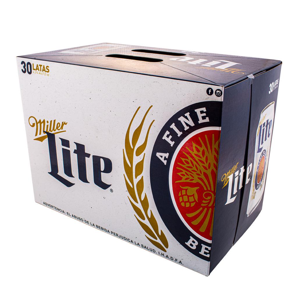 Miller Lite Cerveza en Lata 30 Unidades / 354 mL / 12 oz 2