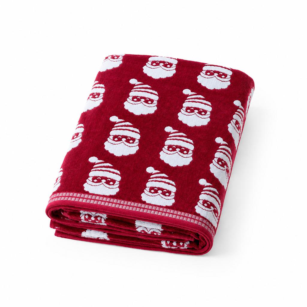Caro Home Toalla de Baño con Estampados Navideños 76 cm x 147 cm / 30" x 57.87" 3