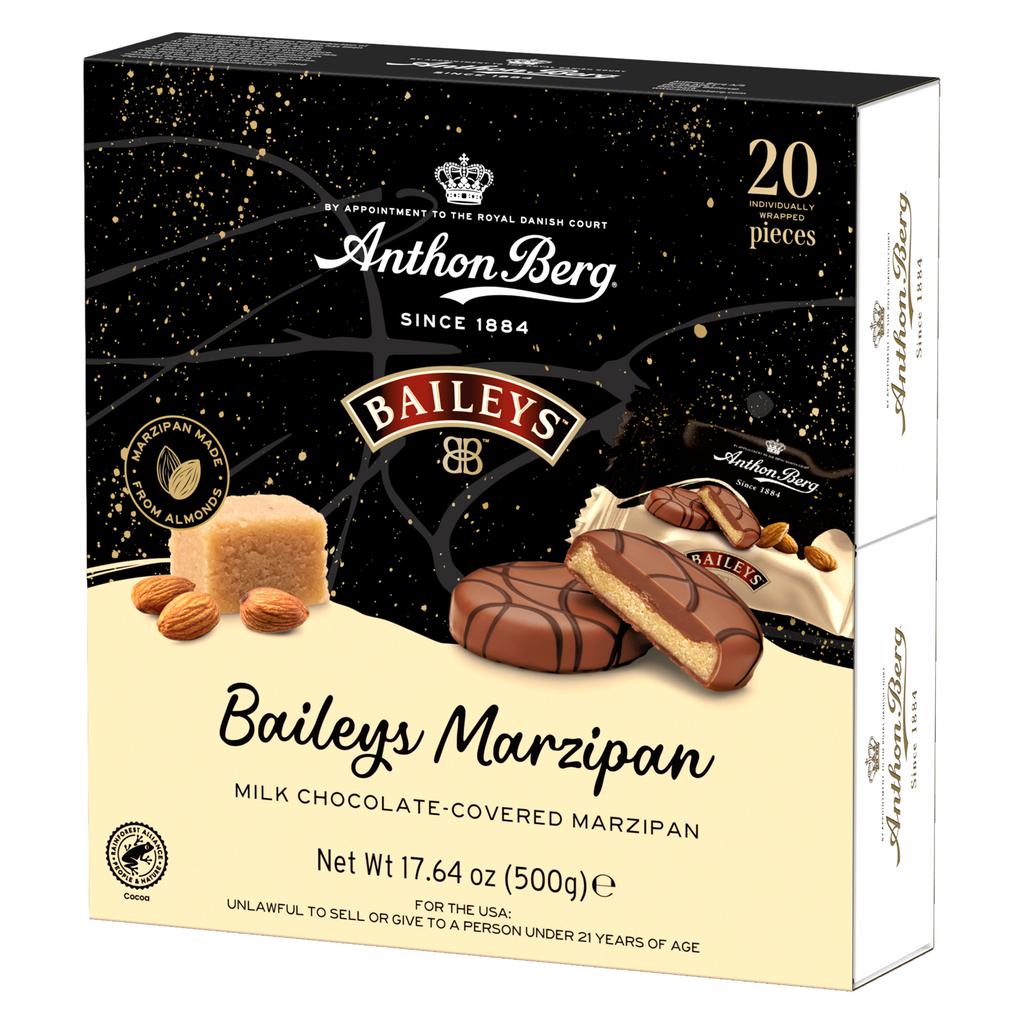 Anthon Berg Mazapán Cubierto de Chocolate con Licor de Baileys 20 Unidades / 25 g / 0.8 oz