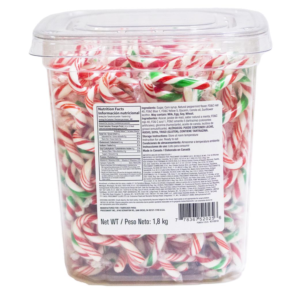 Sweet Traditions Mini Bastones de Caramelo 300 Unidades / 6 g / 0.2 oz 3