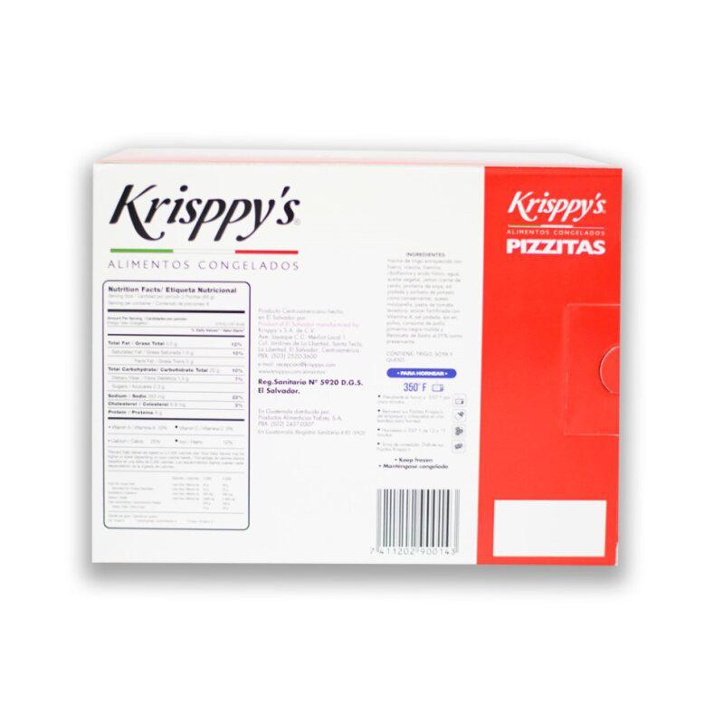 Krisppy's Pizzitas 12 Unidades / 47 g / 1.67 oz 3