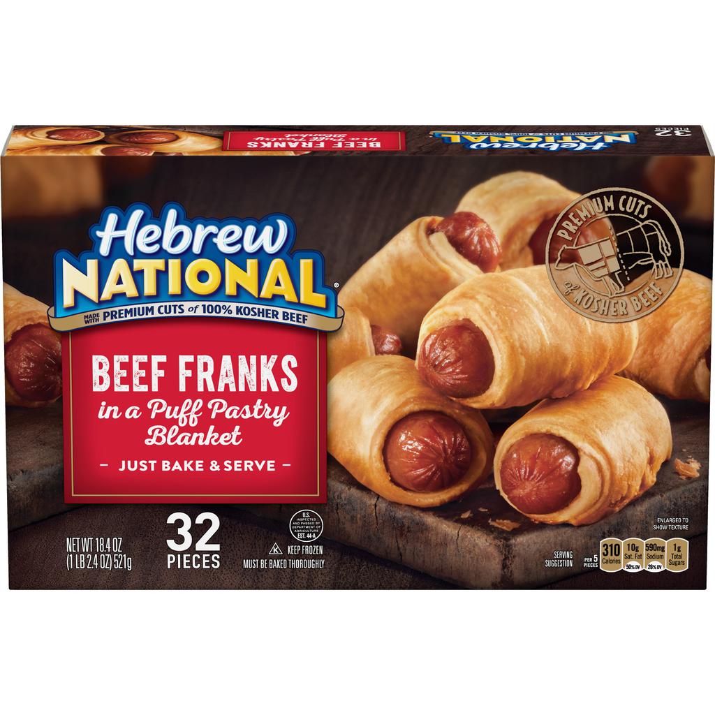 Hebrew National Salchicha de Carne 32 Unidades / 16.4 g / 0.58 oz