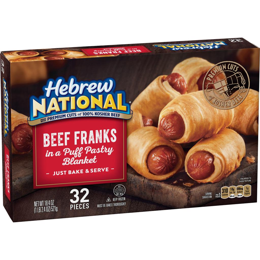 Hebrew National Salchicha de Carne 32 Unidades / 16.4 g / 0.58 oz 2