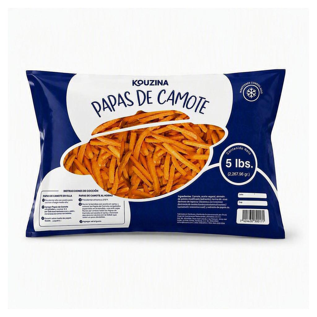 Kouizina Papas de Camote 2.2 kg / 5 lb