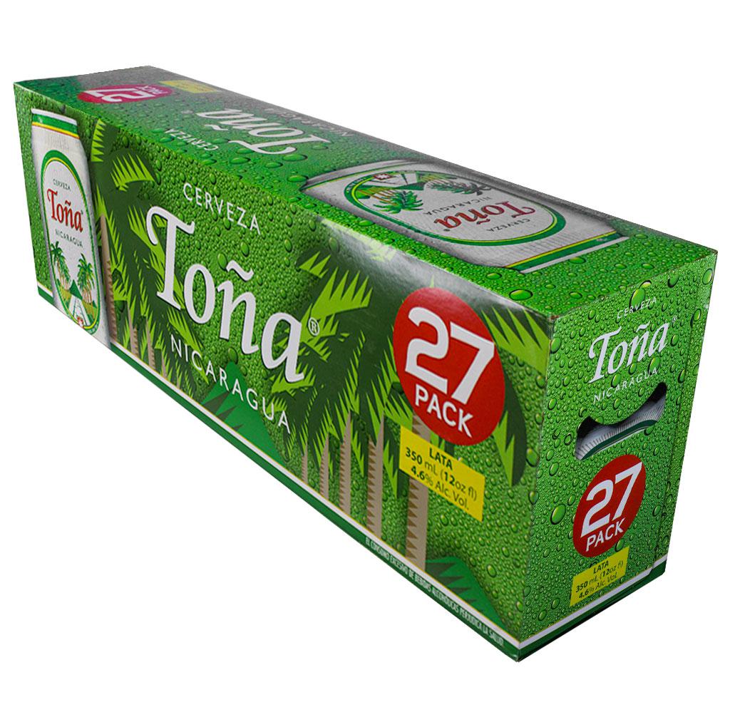 Toña Cerveza en Lata Regular 27 Unidades / 350 ml / 12 oz 2
