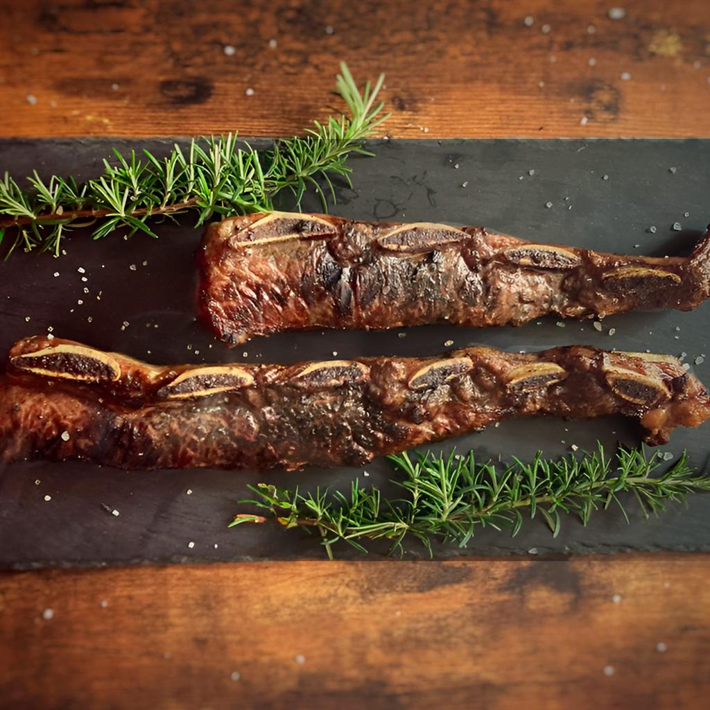 Del Corral Asado de Tira de Res Congelado Bolsa 4