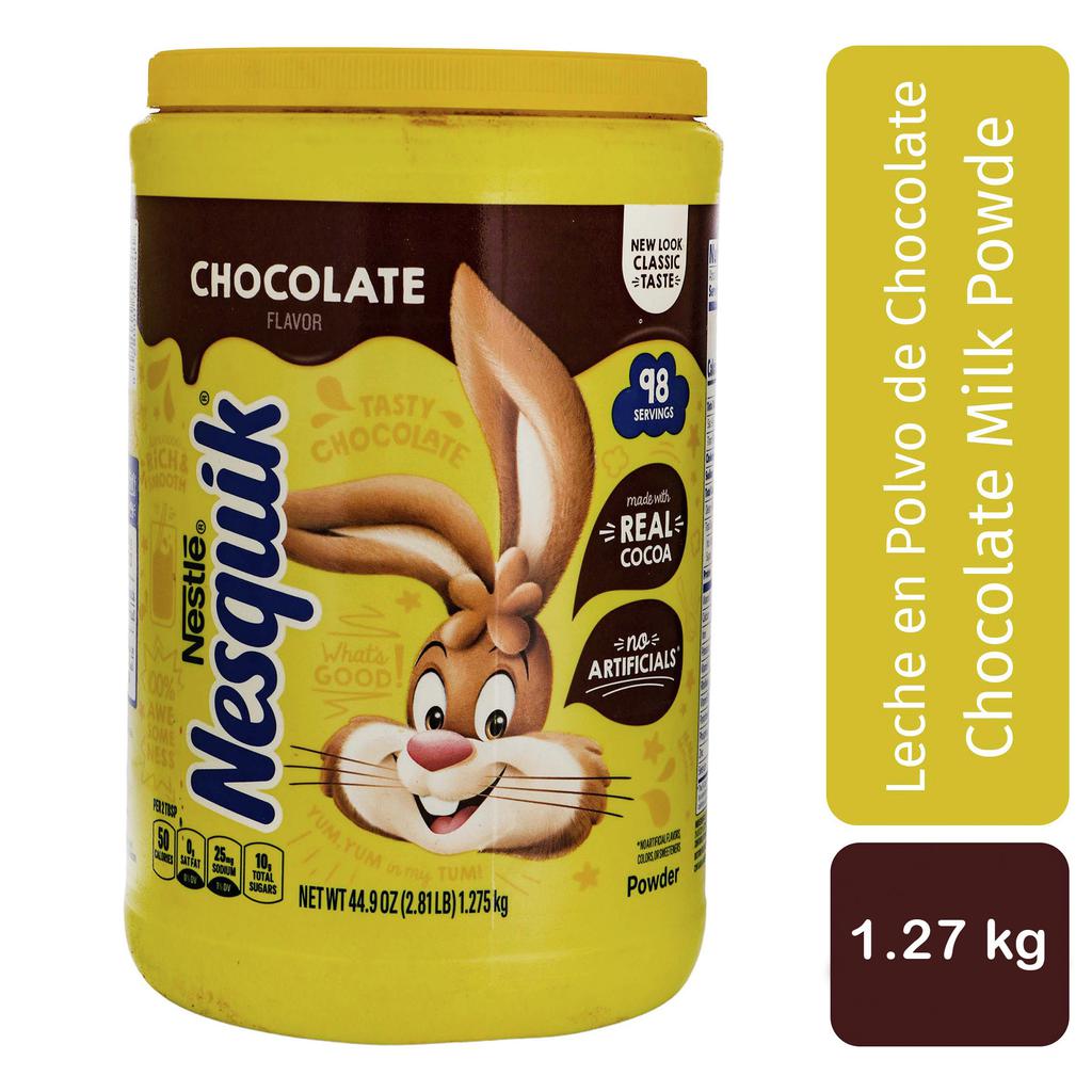 Nesquik Mezcla de Chocolate en Polvo 1.27 kg / 2.8 lb
